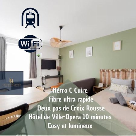 Art De Recevoir - L'Ecrin De Margnolles - Croix Rousse - Metro C-Cuire Caluire-et-Cuire Eksteriør bilde